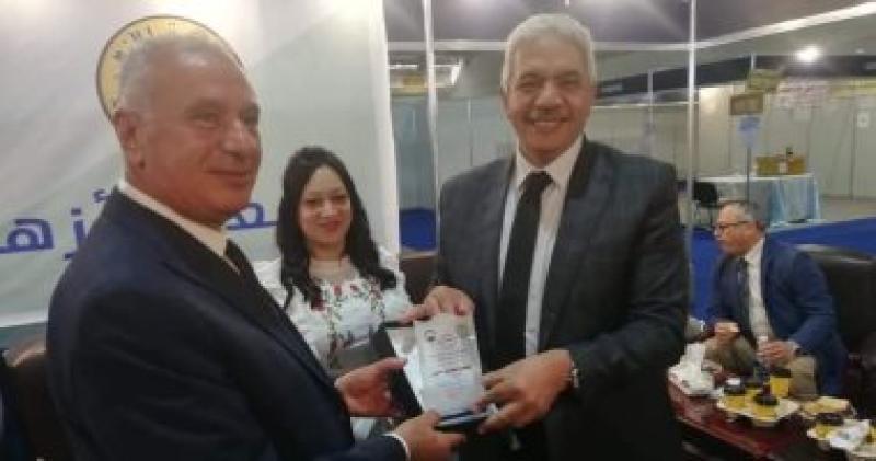 زيارة لجناح كلية الهندسة الزراعية بحامعة الأزهر