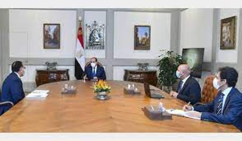 الرئيس السيسي يتابع الموقف التنفيذي لعدد من مشروعات وزارة النقل