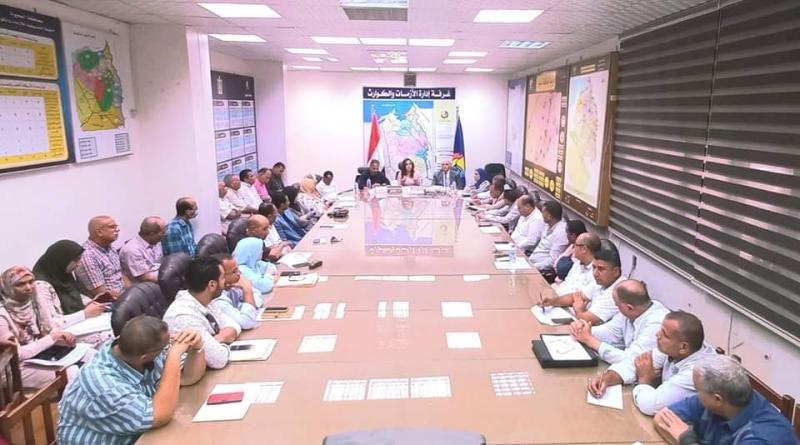 إجتماع محافظ البحيرة 
