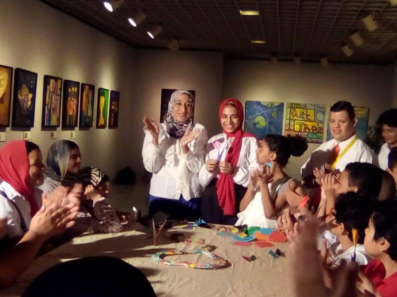 فعاليات اليوم الثالث لملتقى أولادنا للفنون