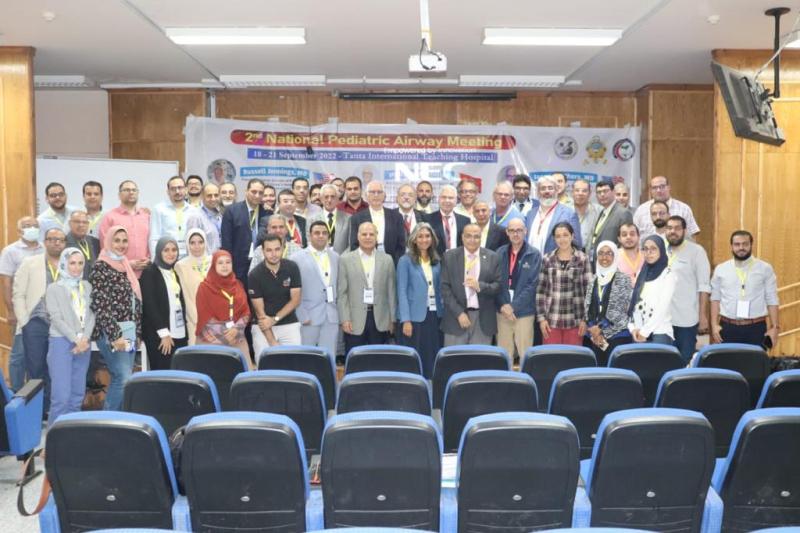 المؤتمر القومي الثاني لـ (طب طنطا) لجراحات مجرى الهواء للأطفال بالمستشفى التعليمى