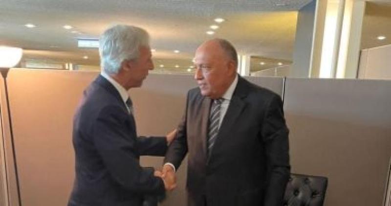 شكرى ونظيره البرتغالى