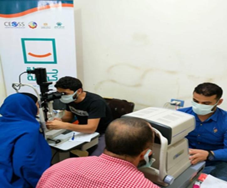  قافلة متخصصه في مجال طب العيون