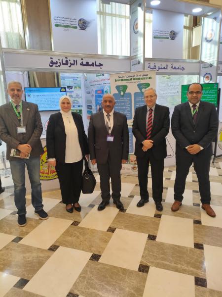 وفد جامعة الزقازيق 