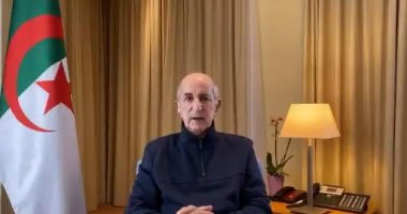 الرئيس الجزائرى عبد المجيد تبون