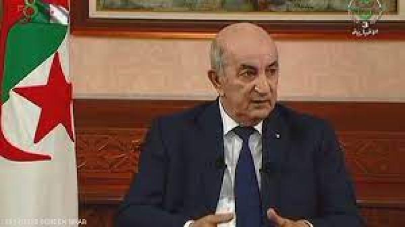 الرئيس الجزائري عبد المجيد تبون