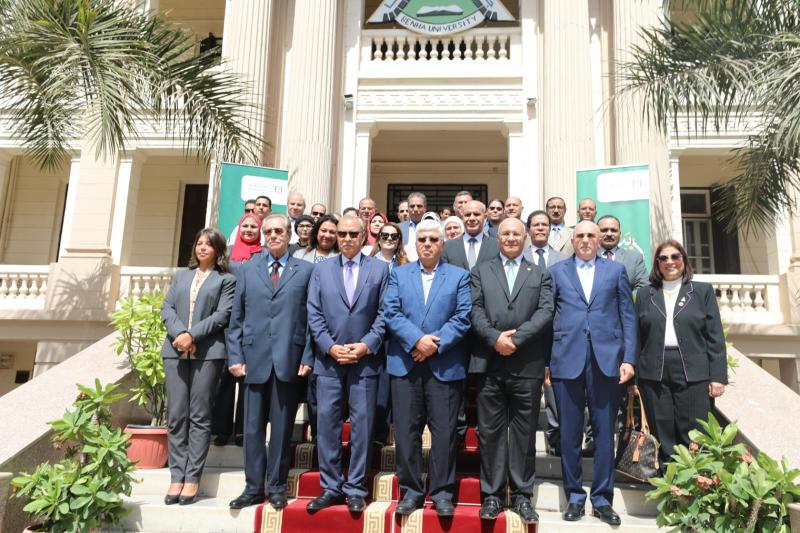 وزير التعليم العالي يفتتح مركز المهارات والمحاكاة الطبية بجامعة بنها