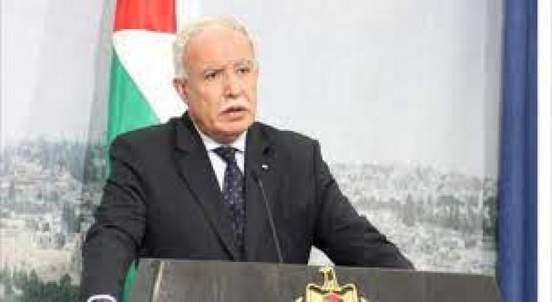 وزير الخارجية الفلسطينى رياض المالكى