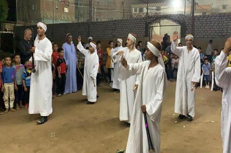 فعاليات برنامج ترسيخ قيم وممارسات المواطنة بقرية الناصرية ببنى مزار المنيا