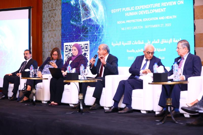 القباج تشارك في إطلاق تقرير مراجعة الإنفاق العام لقطاعات التنمية البشرية 