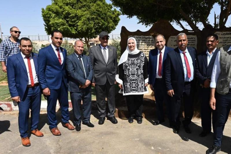 الوزيرة أثناء الفعالية 