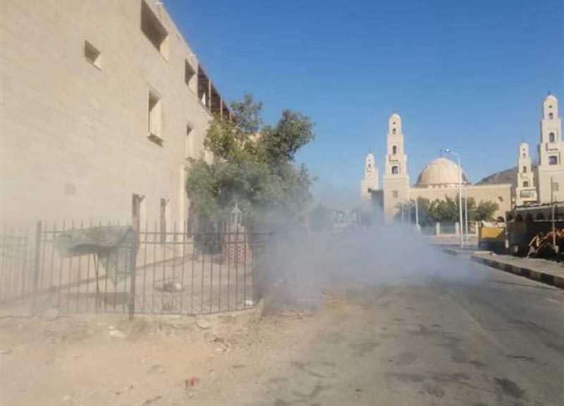 حملة للقضاء على القوارض والفئران بمدينة المنيا