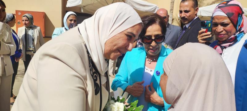 وزيرة التضامن 