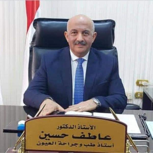 الدكتور عاطف حسين رئيس جامعة الزقازيق