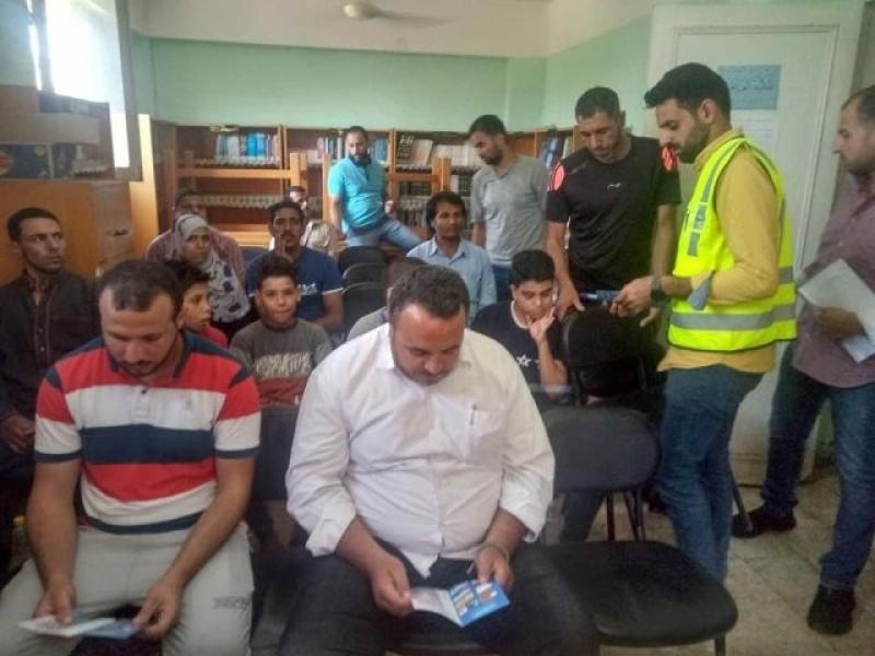   ندوة توعوية عن خطورة اهدار مياه الشرب ببلبيس 
