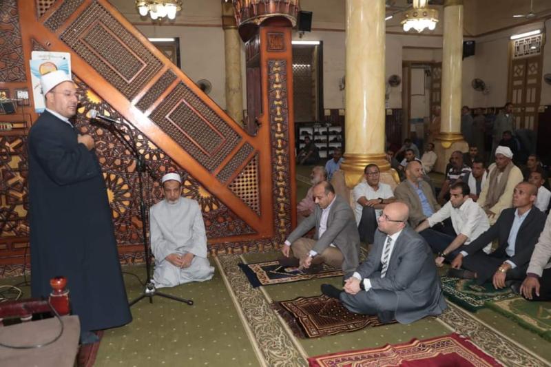 محافظ بني سويف في إحتفال المولد النبوي 