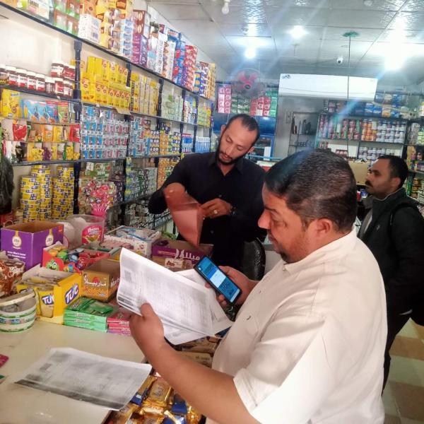 مراجعة تراخيص إشغالات وبروز المحال التجارية ورفع وإزالة أكثر من 190 حالة إشغال طريق بالواسطى 