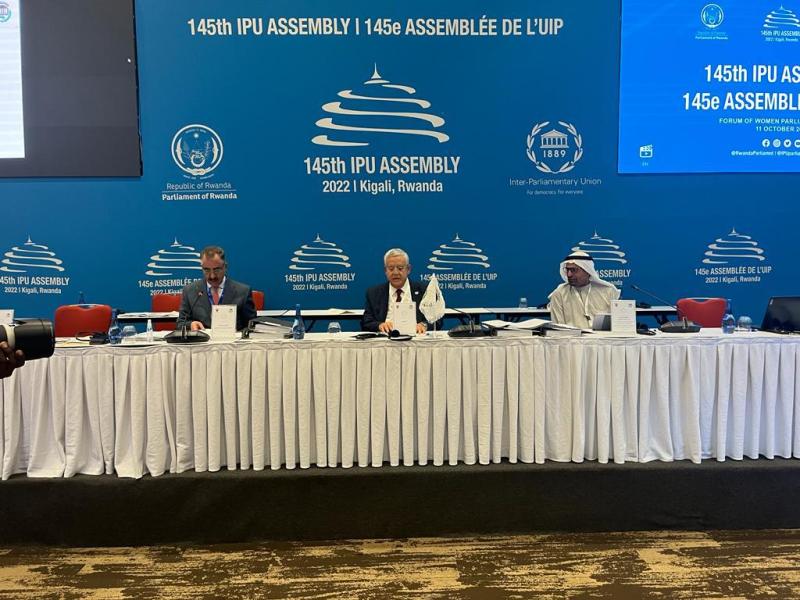 إجتماع المجموعة البرلمانية العربية 
