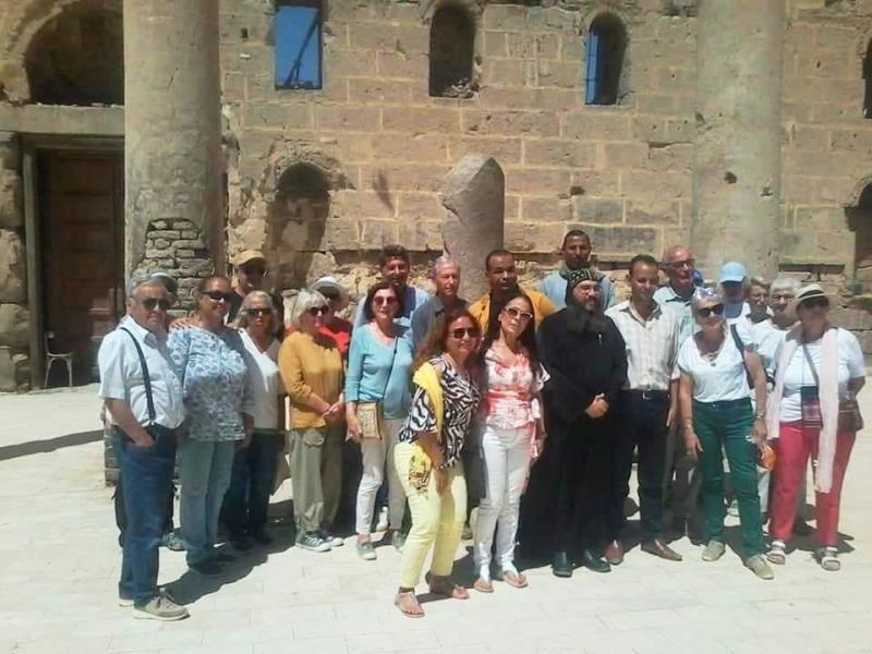 زيارة المناطق السياحية والأثرية بسوهاج