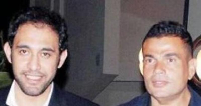  عمرو دياب وعمرو مصطفى  
