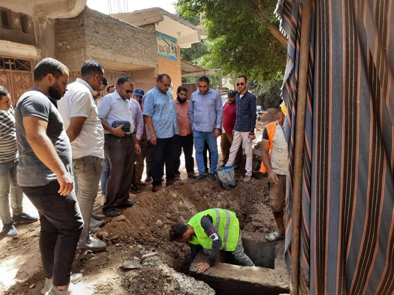 850 وصلة مياه نقية بمحافظة سوهاج 