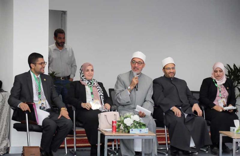 جانب من مؤتمر البحوث الإسلامية 