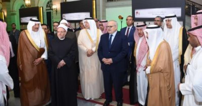 فعاليات حفل توزيع جائزة الملك عبد الله بن عبد العزيز للترجمة والمنعقدة الآن بجامعة القاهرة