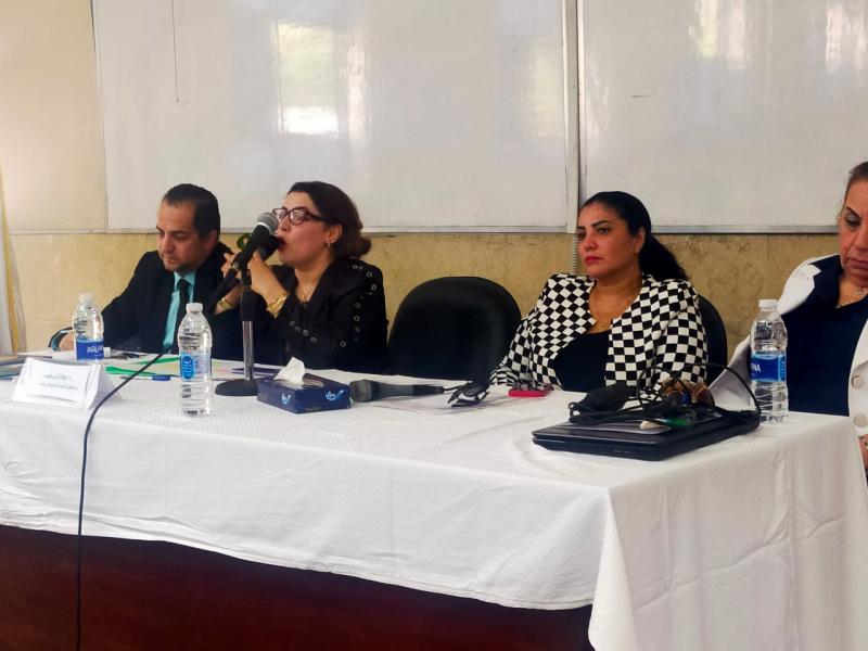 محاضرة لطلاب أكاديمية طيبة تحت عنوان الإرادة والنجاح 