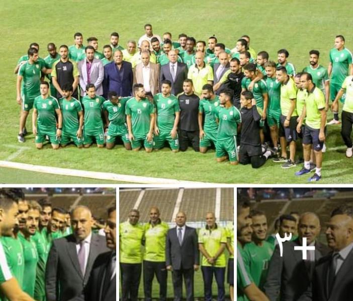 وزير النقل في نادى السكة الحديد 