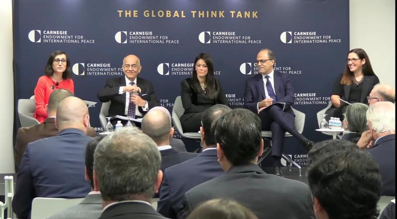  وزيرة التعاون الدولي تُشارك في إطلاق كتاب ”إعادة تقييم أجندة النمو الشامل بمنطقة الشرق الأوسط وشمال أفريقيا”