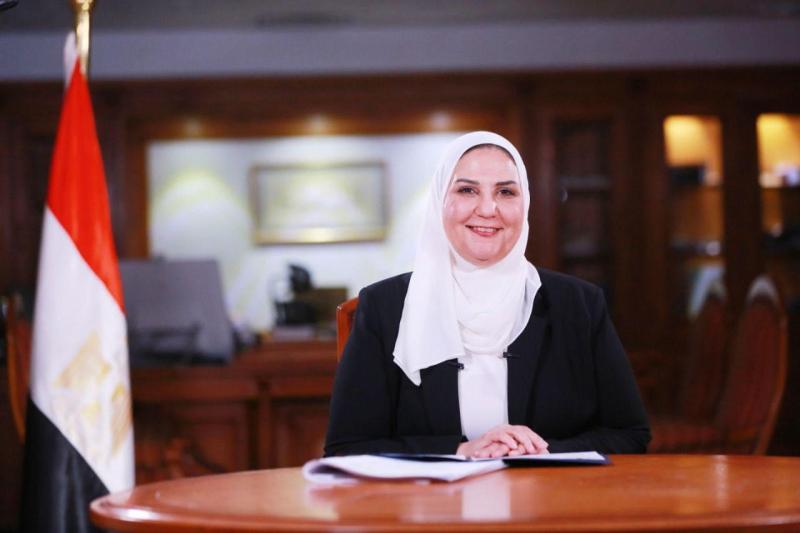 وزيرة التضامن الاجتماعى