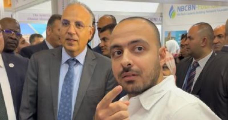 وزير الرى يفتتح المعرض الدولى للمياه