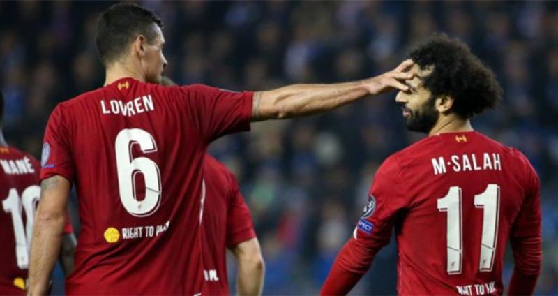 ديان لوفرين ومحمد صلاح