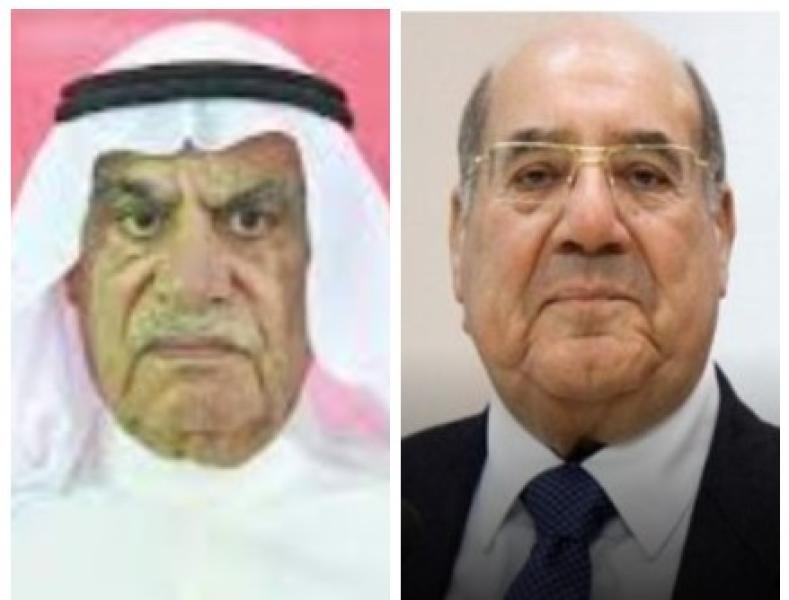 المستشار عبد الوهاب عبد الرازق ومعالي السيد / أحمد عبدالعزيز السعدون