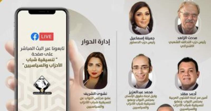 صالون تنسيقية شباب الأحزاب والسياسيين