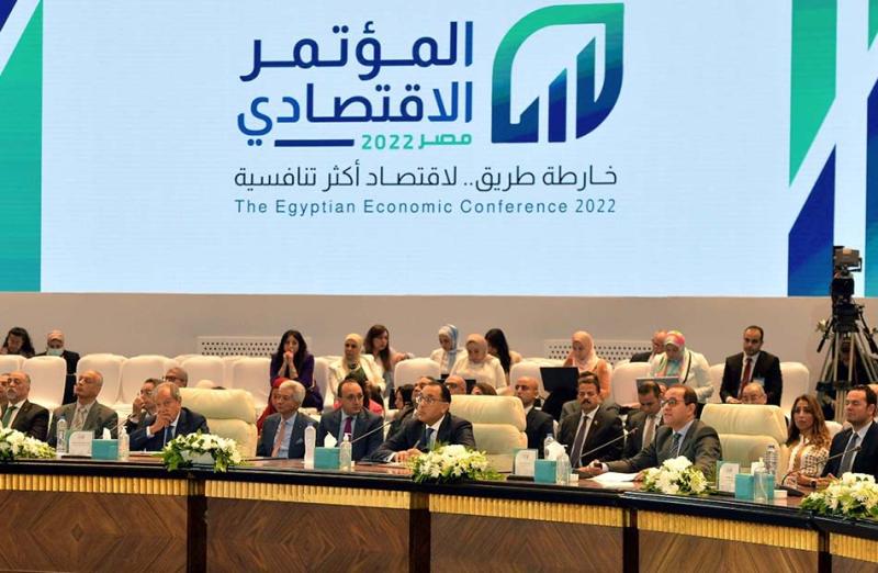 رئيس الوزراء الدكتور مصطفى مدبولي خلال المؤتمر الاقتصادي