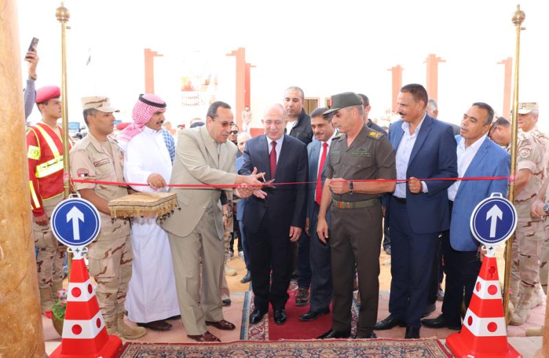 القوات المسلحة تفتتح قرية (أبو صوان) النموذجية بمحافظة شمال سيناء