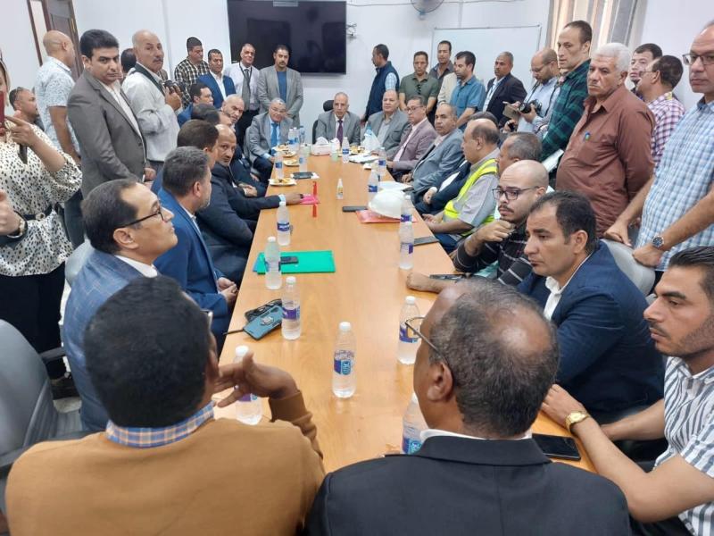 نائب محافظ المنيا يستقبل ممثل منظمة الأمم المتحدة للطفولة في مصر