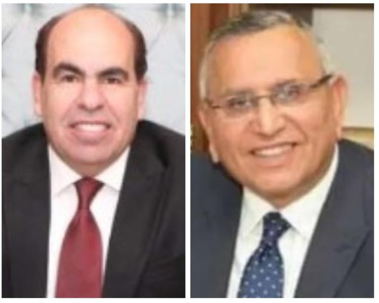الدكتور عبد السند يمامة والدكتور ياسر الهضيبى
