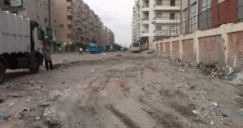 رفع المخلفات والقمامة بحي المنتزة ثان