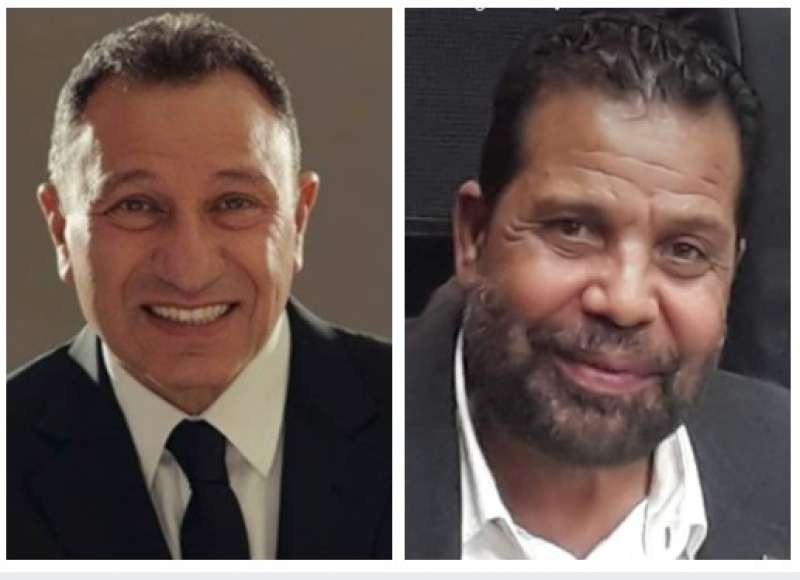 رجب هلال حميدة والكابتن محمود الخطيب