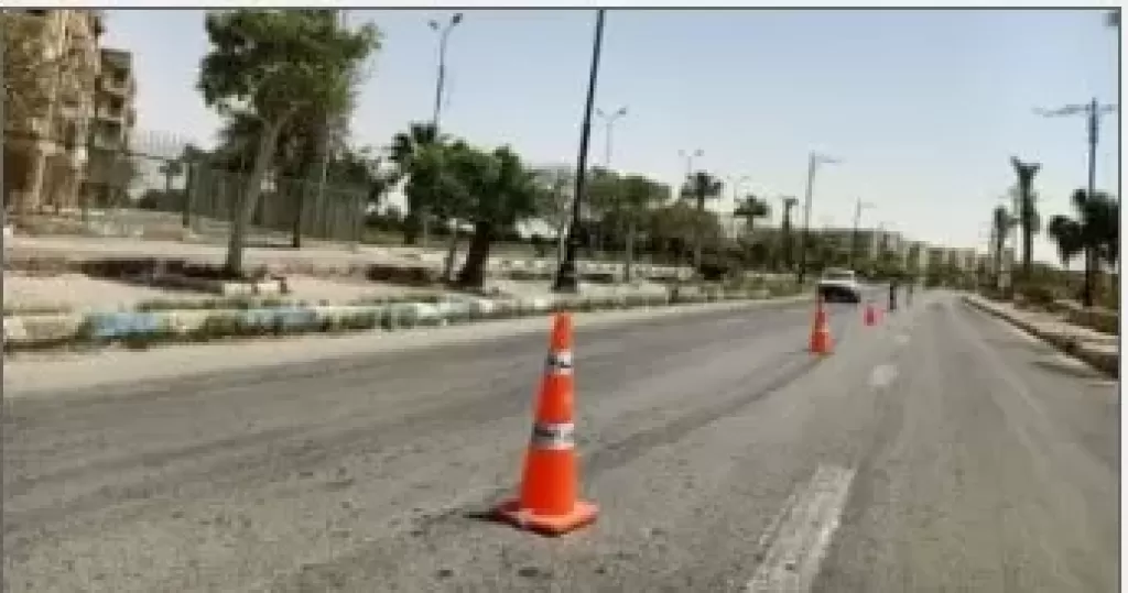 غلق طريق