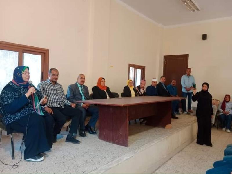 ختام فعاليات مشروع المكتبة المتنقلة   بالمنيا  
