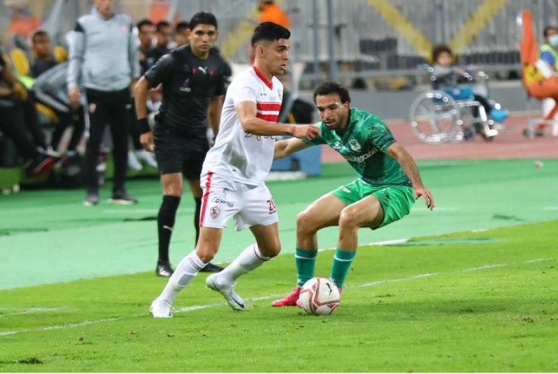 مباراة الزمالك والمصري