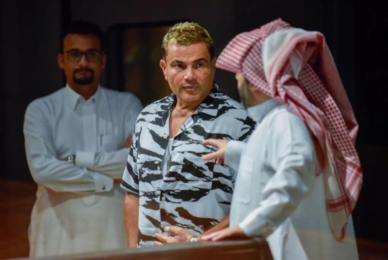 عمرو دياب وتركى 
