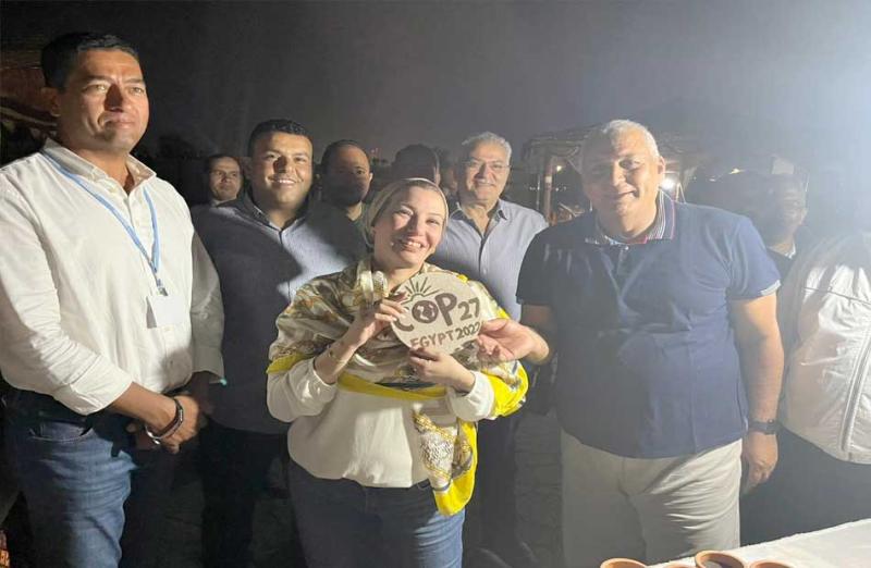 وزيرة البيئة