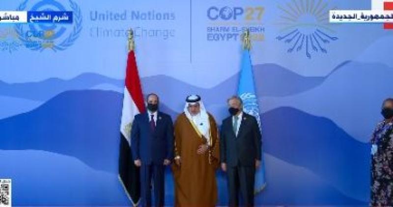 الرئيس السيسي وجوتيريش يستقبلان رئيس وزراء البحرين 