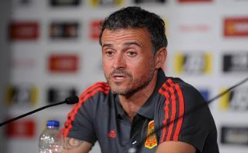 لويس إنريكي مدرب منتخب إسبانيا