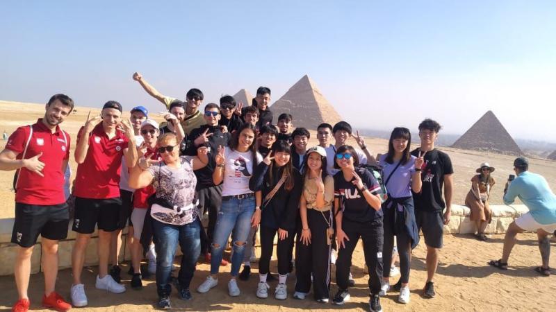 وصول مصر  لنهائي بطولة العالم للجامعات للإسكواش
