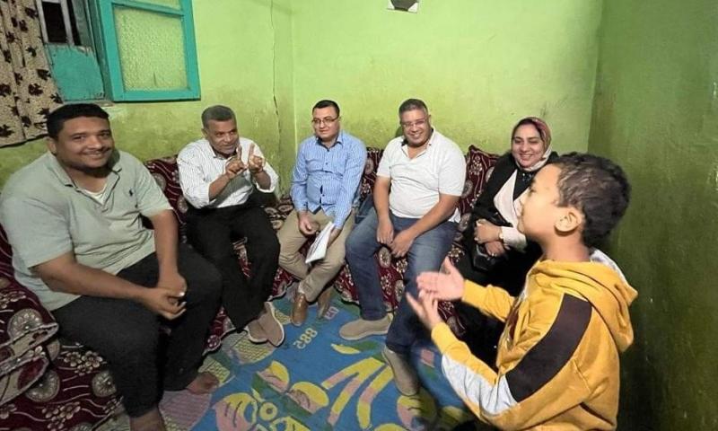 جانب من الزيارة